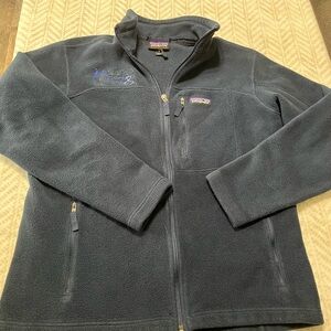 Patagonia Dark Blue Synchilla Fleece Jacket M
